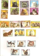 koty, 3 serie kasowane:Paragwaj,Oman, Gwinea Równikowa