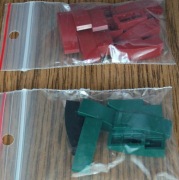 Lego 16 szt. Slope, Curved 3x1 No Studs NOWE