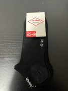 ZESTAW SKARPETEK stopki LEE COOPER 43-46 czarne 3 pary