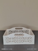 Ażurowe pudełko drewniane 