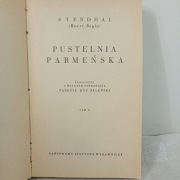Pustelnia parmeńska. Stendhal