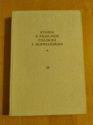 Studia z filologii polskiej i słowiańskiej 17