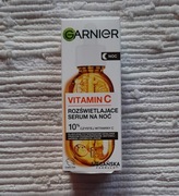 GARNIER rozświetlające serum do twarzy na noc, 30 ml