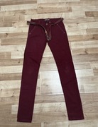 Bardzo ładny spodni Bordo 134 r