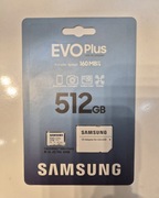 Karta pamięci MicroSDXC 512 GB Samsung EVO Plus