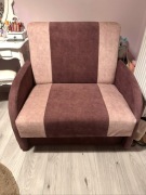 2 fotele z funkcją spania 