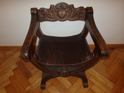 2 FOTELE  - KARŁY z końca XIX w.