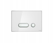 Cersanit Przycisk do wc szkło białe INTERA