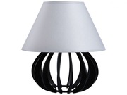 Lampka nocna 1xE27 NORA GREY WHITE 935