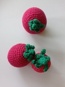 Owoce i warzywa na szydełku Amigurumi, pomidor