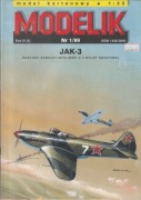 Modelik 1/1999 Rosyjski myśliwiec JAK-3 