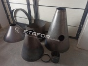stożek, walec, zwijanie stożków, dennice, zbiornik