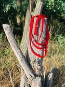 Smycz przepinana 2,5 cm 200cm Cobalt_Dog_Handmade