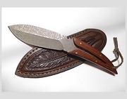 NÓŻ ozdobny unikatowy  biwak las działka 20cm pochwa sztylet  finka 