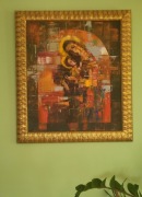 Olejny obraz Ikona Matki Boskiej Gienadij Pitsko