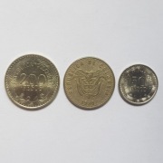 Monety, Kolumbia 200, 50 i 50 peso