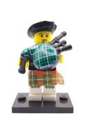 Lego Minifigures col07-6 - Bagpiper Szkot Dudy / Series 7