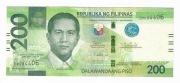 FILIPINY - 200 PISO - 2020 WYRAK XF-