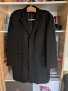 Wełniany Płaszcz Próchnik Santoreale | Rozmiar 58 | 80% Wełna | Klasyk