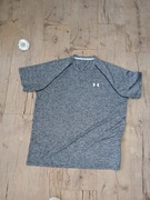 Grafitowa koszulka techniczna Under Armour L