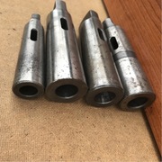 Tuleje redukcyjne do konika tokarki wiertarki 3 szt 5/3 + 1 szt 4/2
