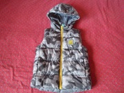 Ciepła kamizelka bezrekawnik chłopiec 116 Little kids