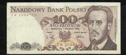 Polska  PRL100 zł   Seria  SW
