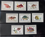 !!! WIETNAM RYBY 8szt...KOMPLETNA SERIA...CZYSTE**!!!