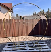 Łuki koło ścianka stelaż tło do dekoracji