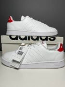 Buty sportowe adidas Advantage z czerwonymi akcentami r. 40 2/3