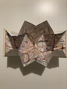 MAPA KOLEKCJONERSKA DORTMUND SKŁADANA FALK STAR FOLD KOLEKCJONERSKA STARA