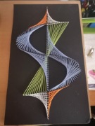 Obraz string art