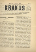 KRAKUS, nr 31, rok 1891 r.