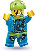 Lego minifigures 71001 seria 10 Skydiver COL150