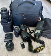 Nikon D7100 z akcesoriami