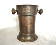 Stare mosiężne wiaderko kubełek do lodu