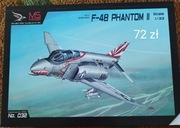 Model kartonowy F-4B Phantom II