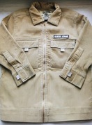 Guess Jeans USA, Unikat, Kurtka dziecięca sztruks M (5/6), beżowa, vintage