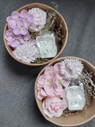 Zestaw prezentowy, mydło glicerynowe sowa, kwiat mydlany, dzień nauczyciela