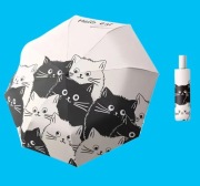 NOWY SKŁADANY PARASOL - KOTKI