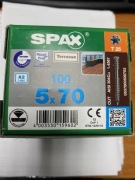 SPAX WKRĘT TARASOWY 5 X 70 /A2  