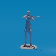 Figurka Caitlyn Arcane z League of Legends