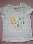 T shirt dziewczęcy 5.10.15. Kolekcja Aqua Girl rozm. 92