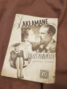 stara ulotka filmowa kinowa zakłamane małżeństwo nr 583