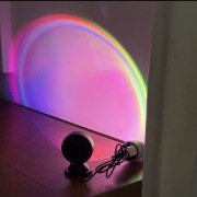 Sunset lamp lampka imitująca zachód słońca USB 