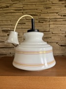 Stara lampa wisząca PRL
