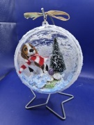 Bombka3d Z  ręcznie wykonanym Beaglem