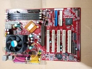 MSI K7T Turbo 2 socket 462 sdram agp +Duron 1000+chłodzenie sprawna