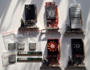 Mocny zestaw części PC: i7-3770 + i5-4460 + i5-3470 + 4x GPU HDMI + 4GB RAM