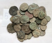 e. 50 szt. RZYM MONETY RZYMSKIE do rozpoznania Cena za 50szt